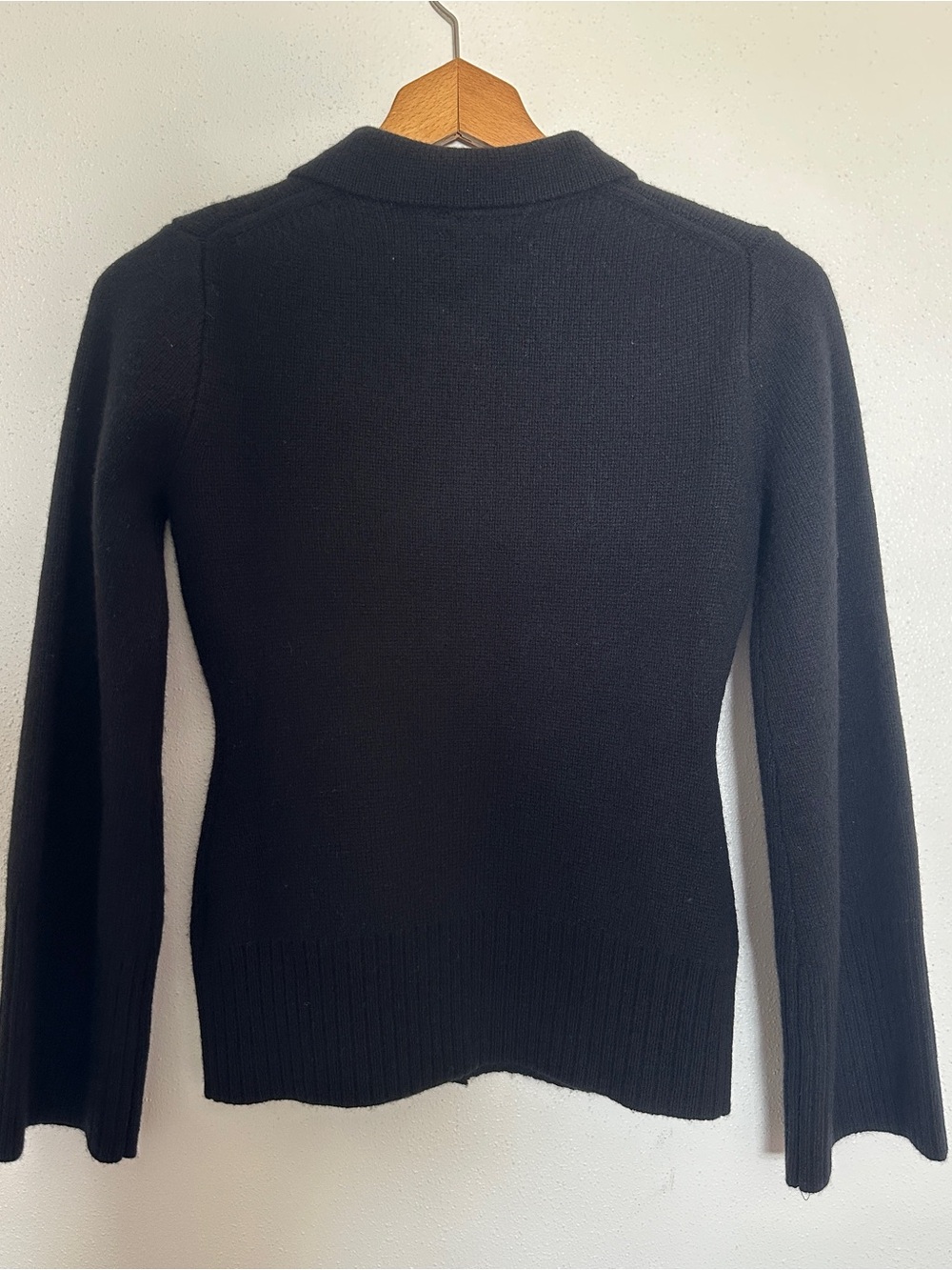 J.Crew Milano-Stitch Cinched-Waist Cardigan Sweater NWT Black XXS - Picture 4 of 9
